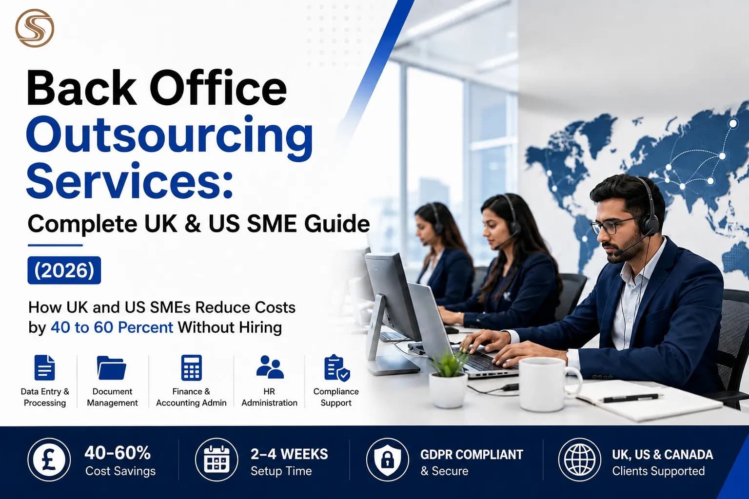 Back Office Outsourcing Services: Complete UK & US SME Guide (2026)